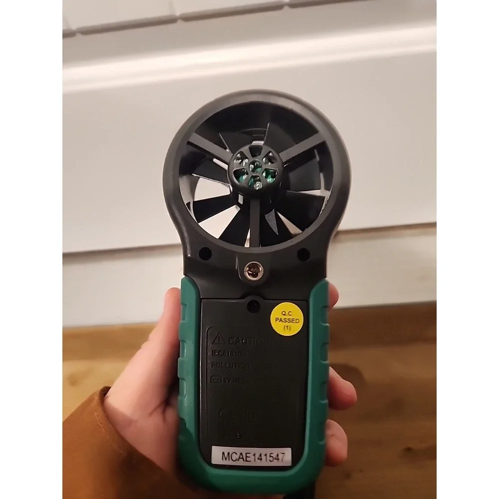 Insize 9331-40 Digital Anemometer 0.8 to‎ 30 m/s with Case